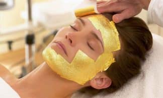 ماسک ورقه طلا واقعی ایتالیایی