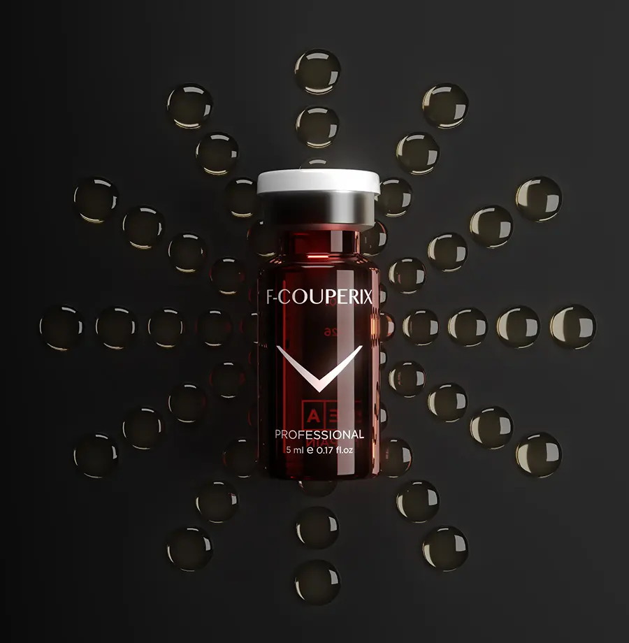 کوکتل درمان قرمزی پوست فیوژن F-Couperix