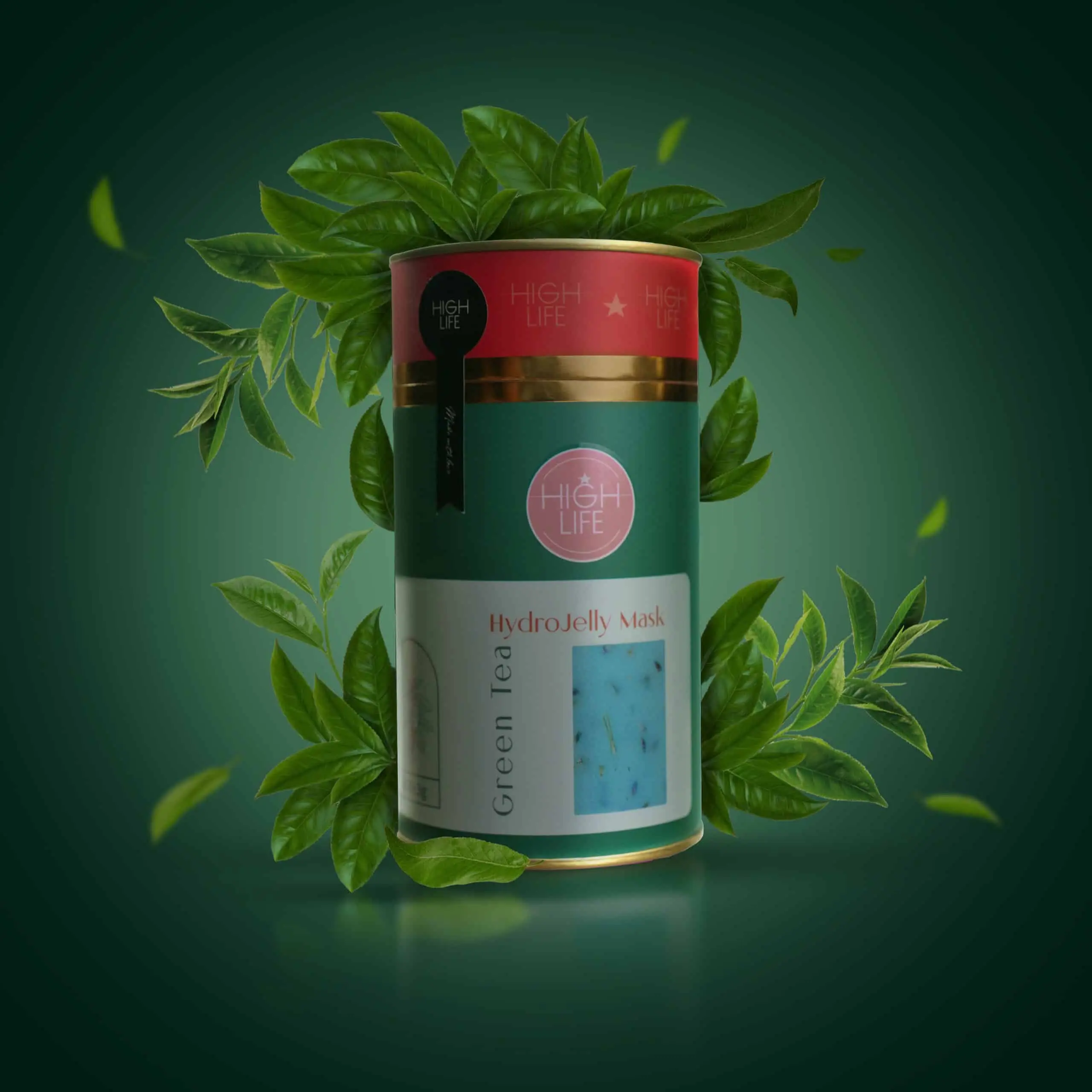 ماسک پودری چای سبز و اسطوخودوس هایلایف