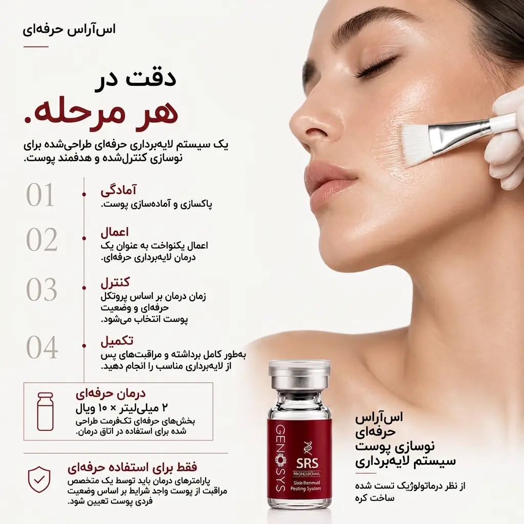 نحوه استفاده از کوکتل SRS ژنوسیس