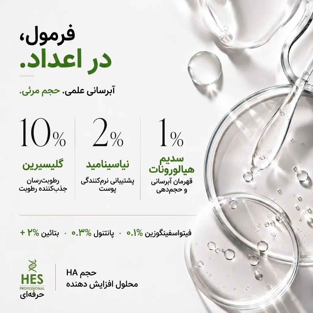 ترکیبات کوکتل هیالورونیک اسید ژنوسیس HES