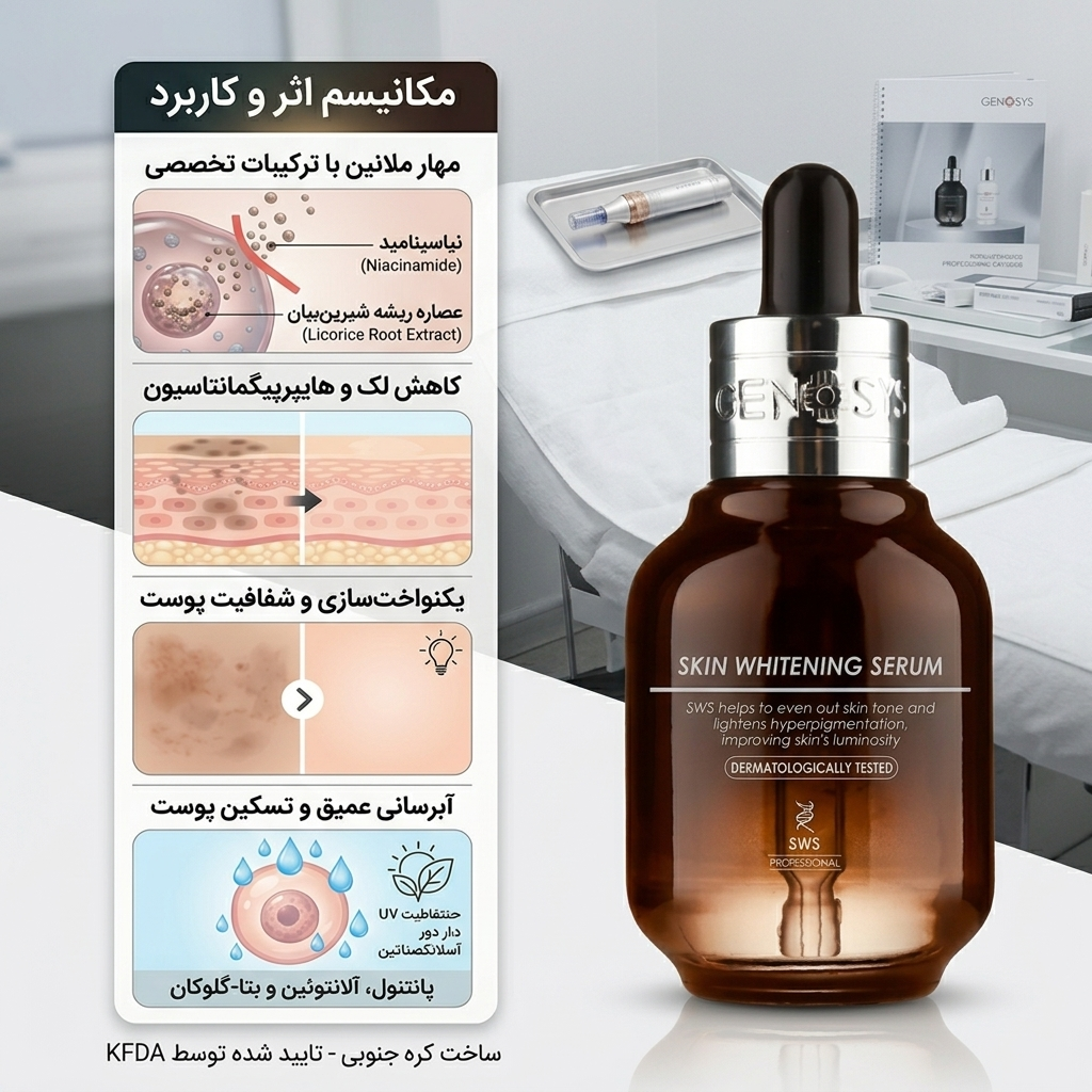 سرم روشن کننده و ضد لک ژنوسیس