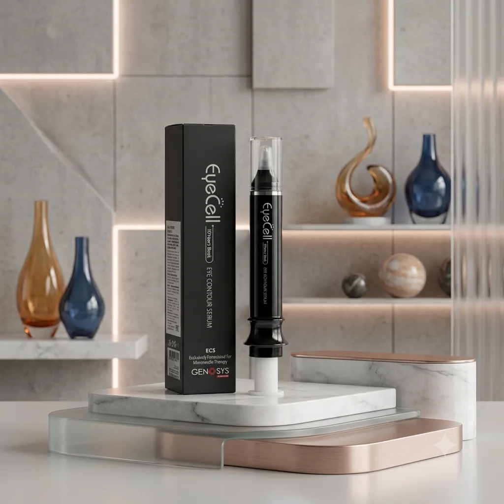 نمای نزدیک از سرم دور چشم ژنوسیس – Genosys Eyecell Eye Contour Serum