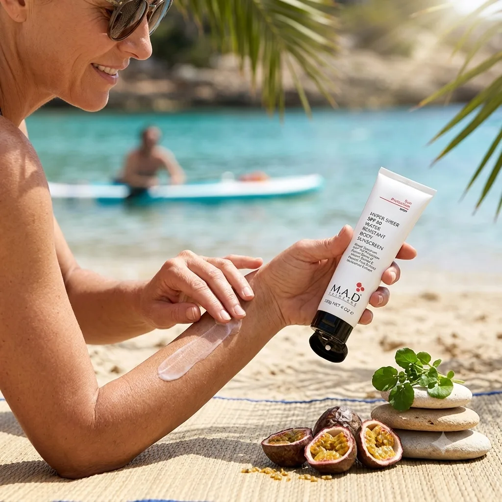 ضد آفتاب بدن SPF 50 ام ای دی – M.A.D