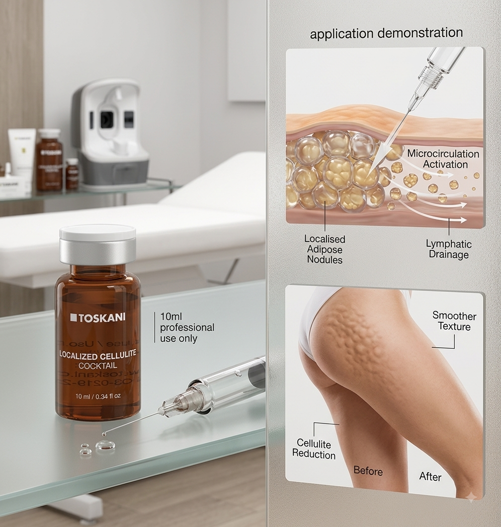 کوکتل سلولیت موضعی و لاغری توسکانی – LOCALIZED CELLULITE – TOSKANI