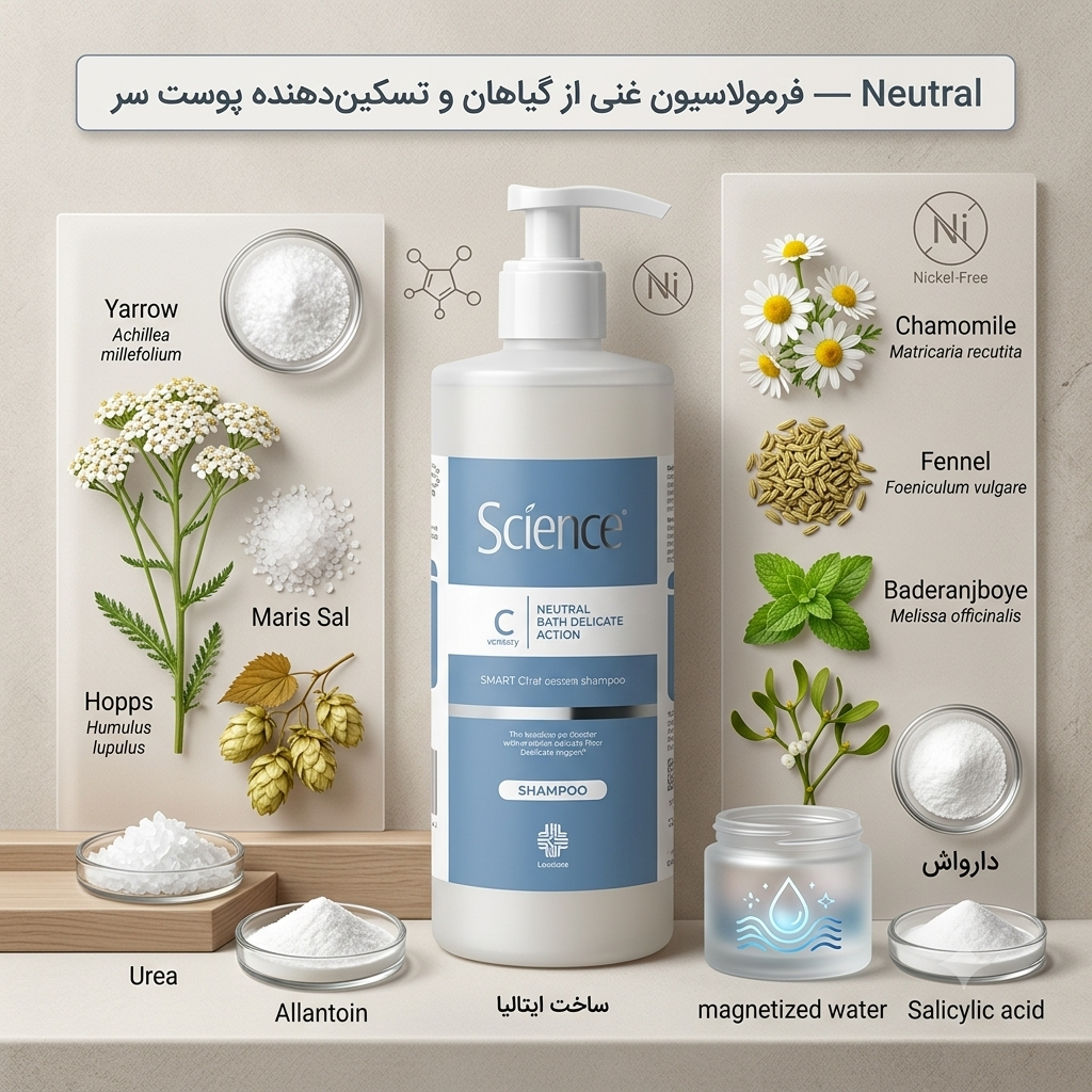 شامپو خنثی ساینس – Science Neutral Shampoo