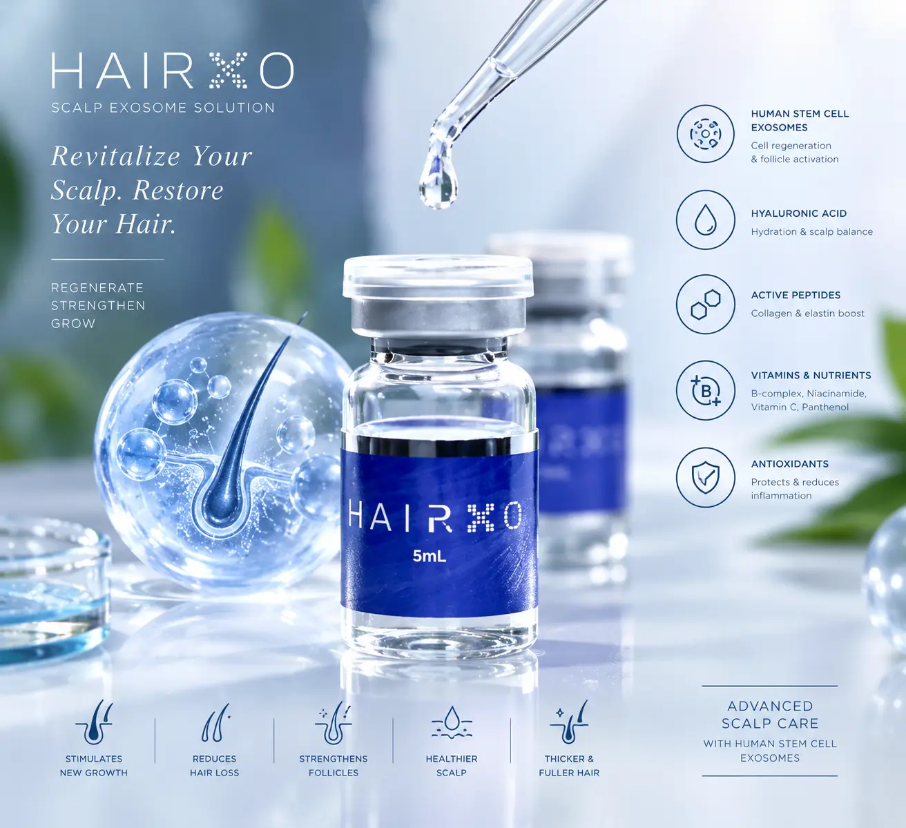 اگزوزوم اسکالپ - HAIRXO