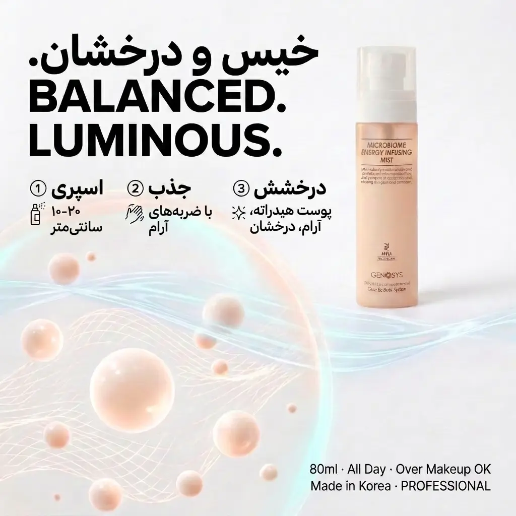 اسپری تنظیم میکروبیوم ژنوسیس - Genosys