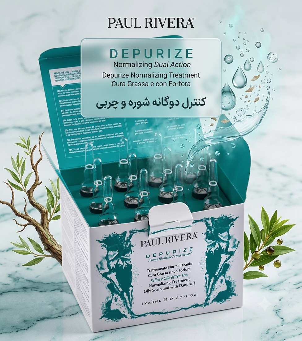 ویال ضد شوره پائول ریورا Paul Rivera Depurize