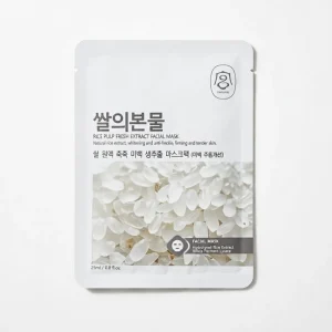 ماسک ورقه‌ای گونگ‌پی برنج (Gongpei Rice Pulp Nutritious and Whitening Fresh Extract Facial Mask)