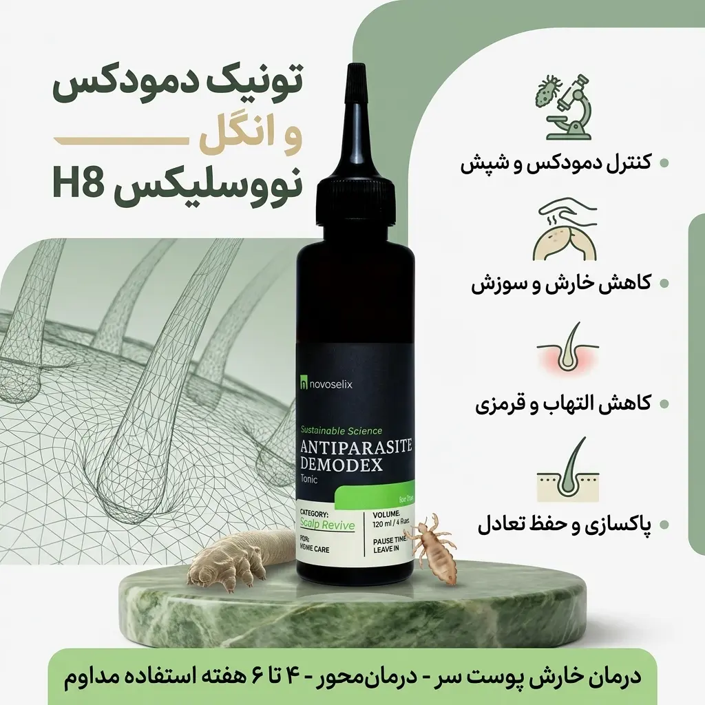 تونیک دمودکس و انگل نووسلیکس H8