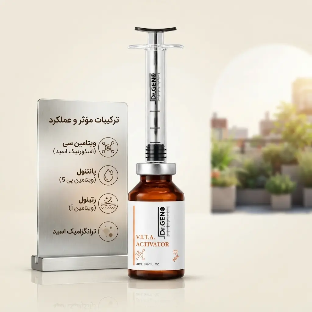 سرم تخصصی ویتامین سی دکتر ژنو V.I.T.A Activator