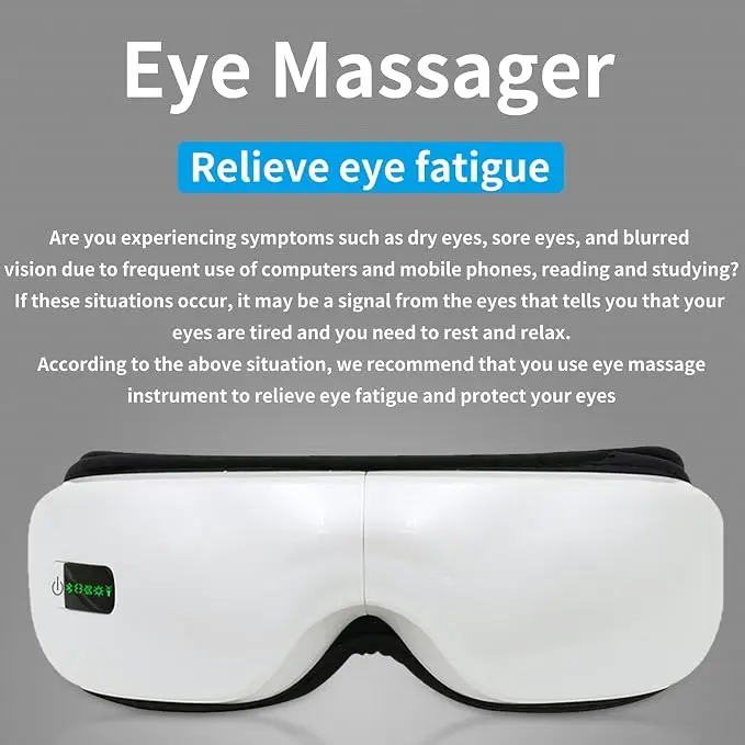 ماساژور عینکی چشم Eye Care آبی