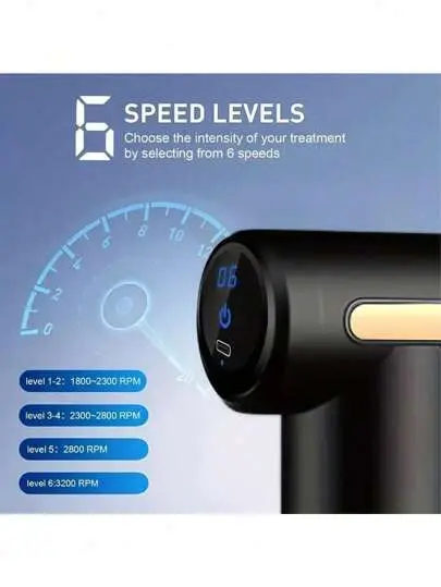 دستگاه ماساژور تفنگی Blueidea مدل massage gun
